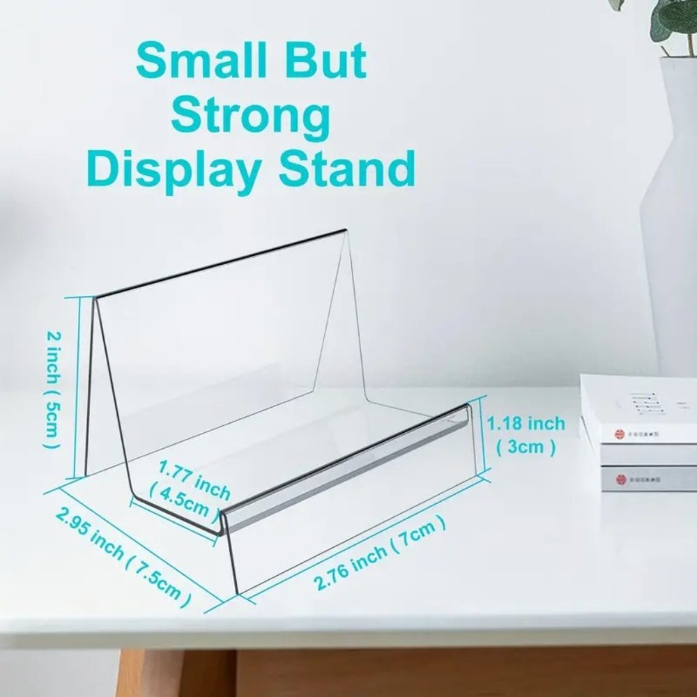 Acrylic Clear Wallet Display Stand - Picture 2 of 6